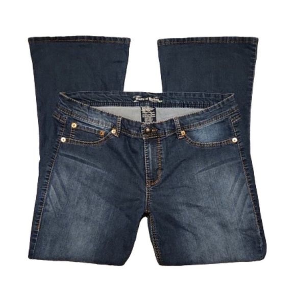 Source of Wisdom High-Rise Bootcut Jeans - Picture 6 of 6